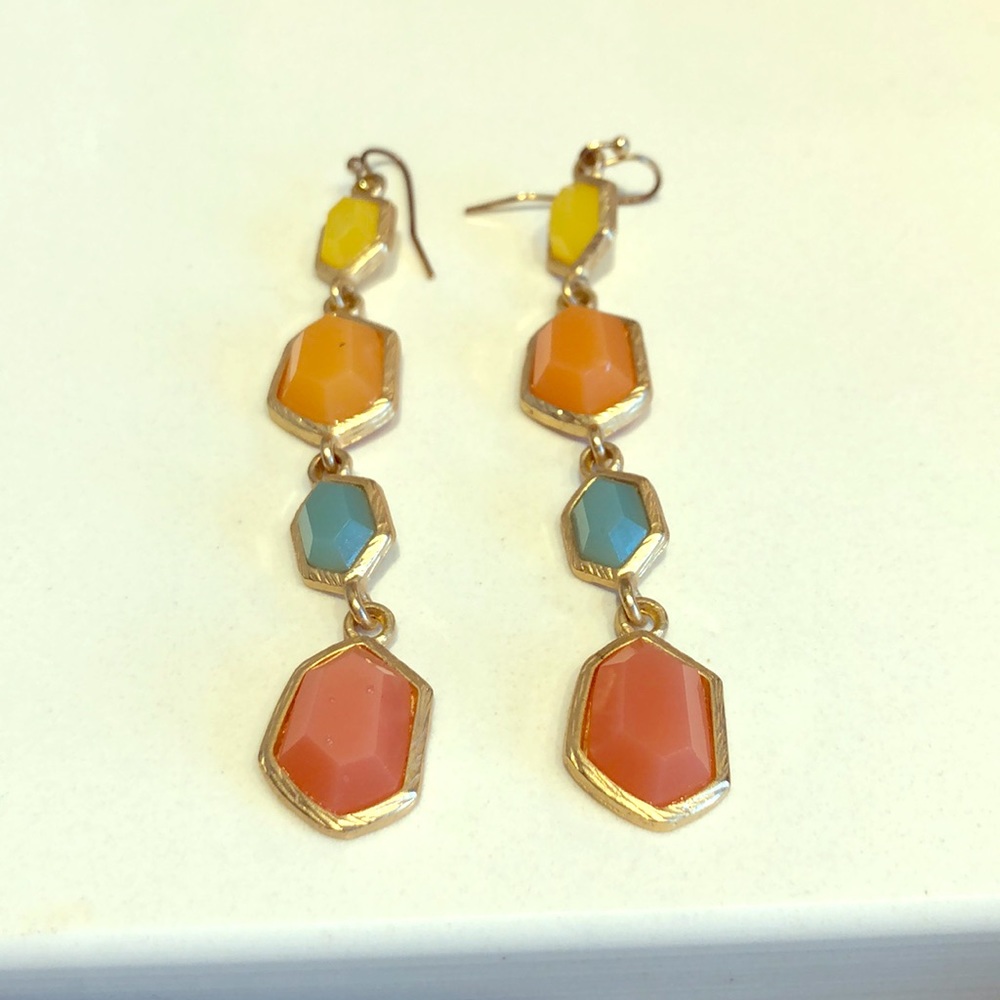 Multi Color Dangle Earrings - Bundle for Discount